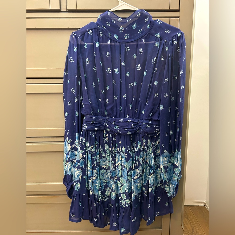 Mini tulle floral dress